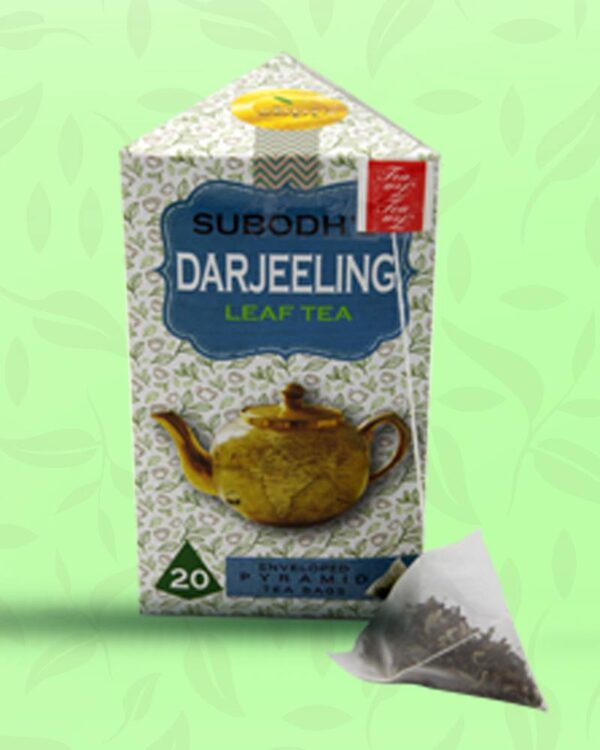 Teesta Valley Darjeeling Green Teabag  Premium Pyramid Tea bag  ZYANNA  India